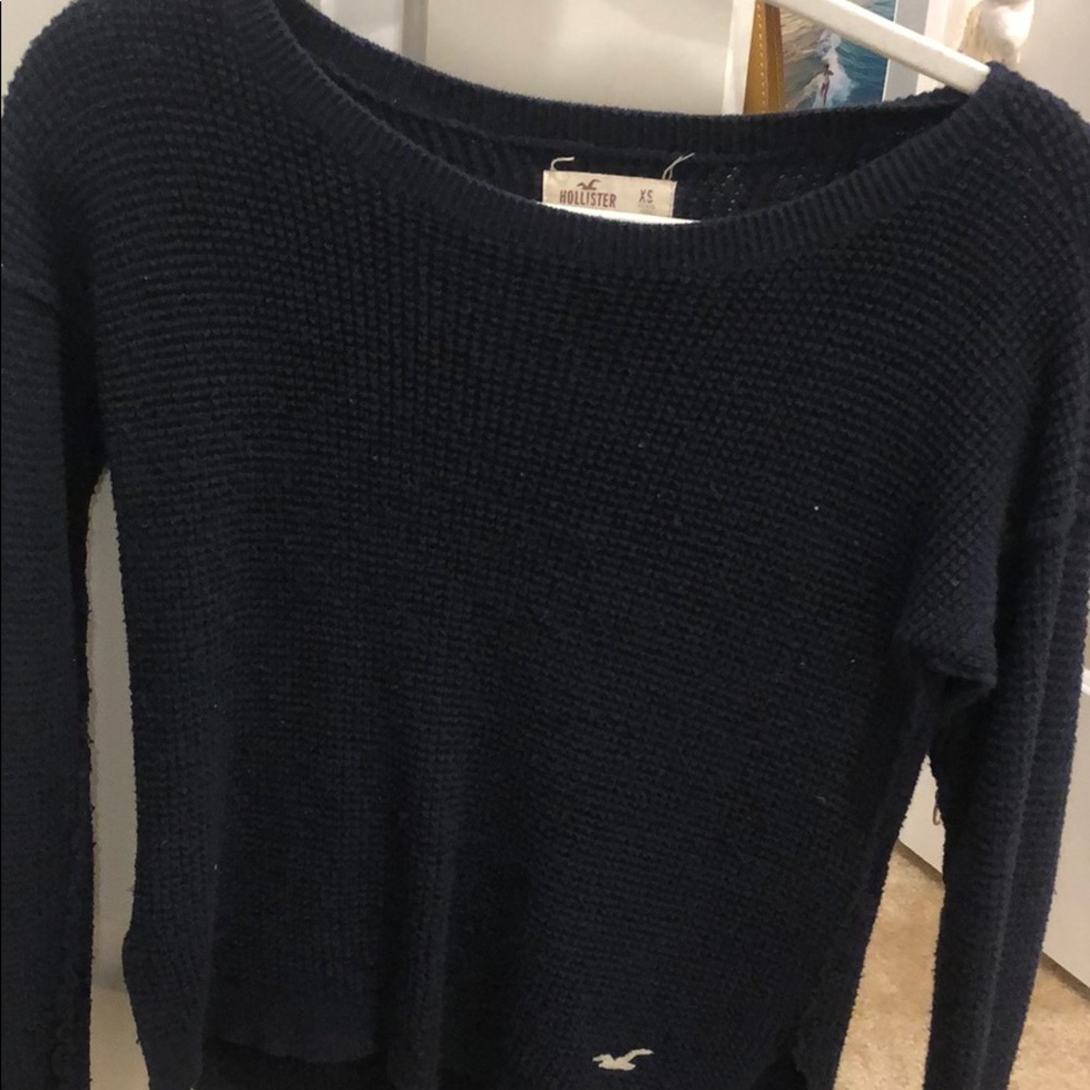 hollister sweater.